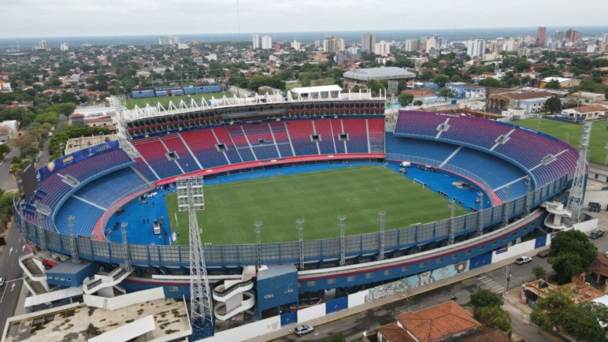 Asunción ya vive la final de la Conmebol Sudamericana 